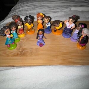 Disney Encanto Mini Figures Lot of 11 Cake Toppers